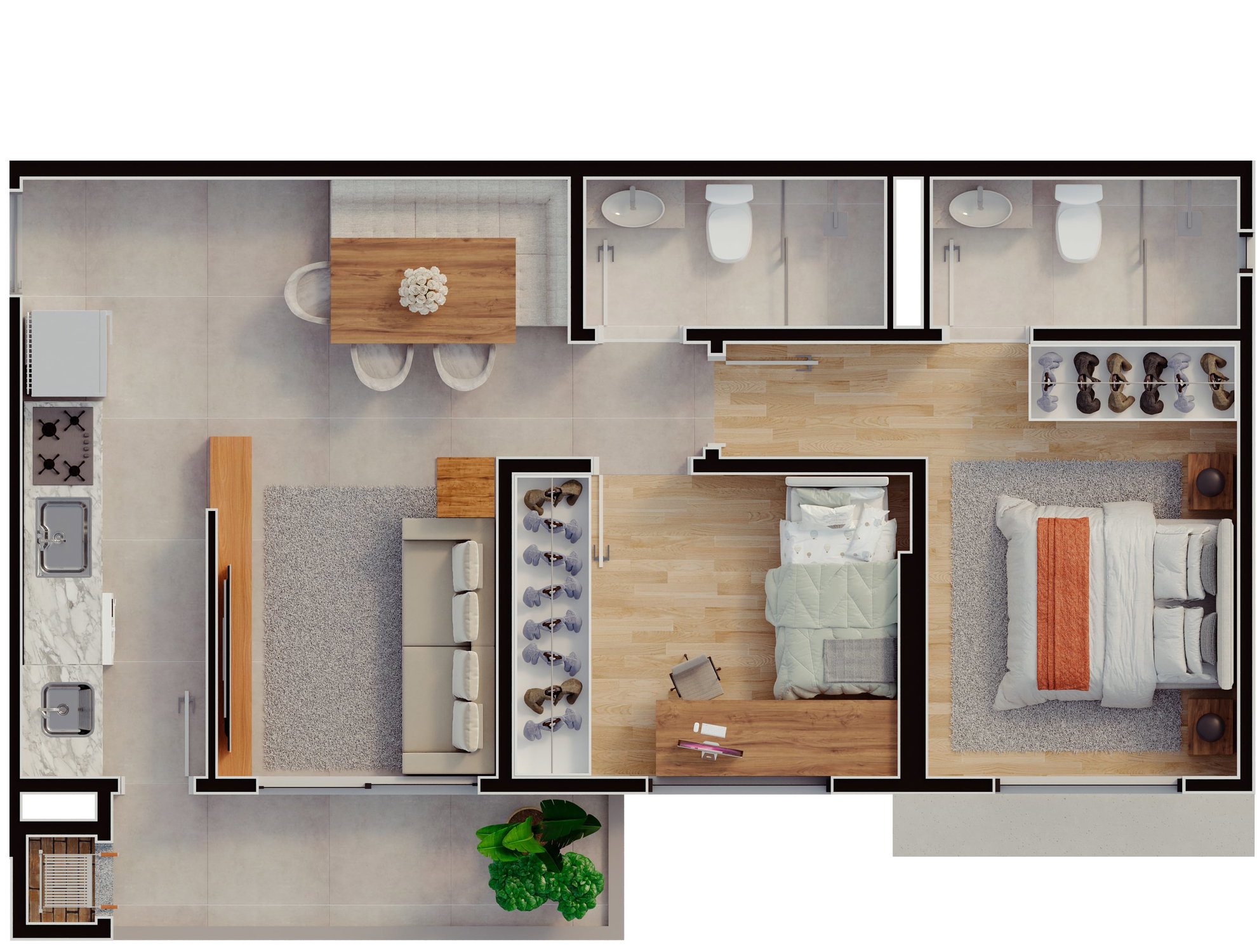 Planta 8 de Tajahy Residence