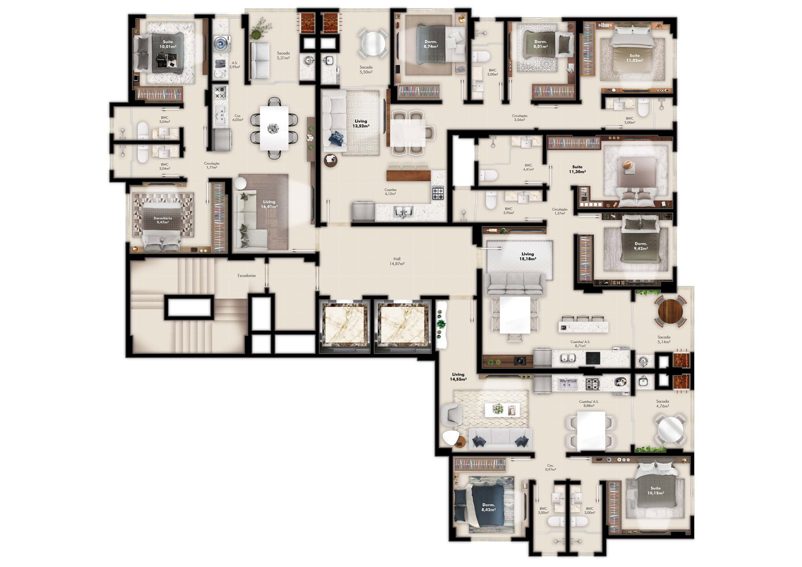 Planta 1 de Atlântico