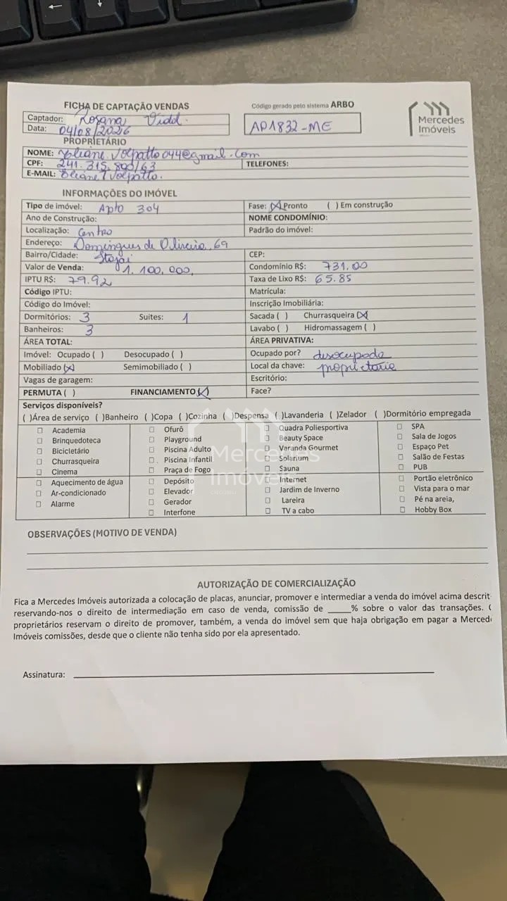 Foto 1 de Apartamento 1 suíte + 2 dorms à venda · Centro, Itajaí · ROSA GUILHERMINA