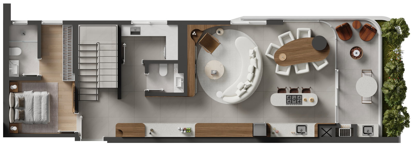 Planta 2 de Baker's Bay Residence