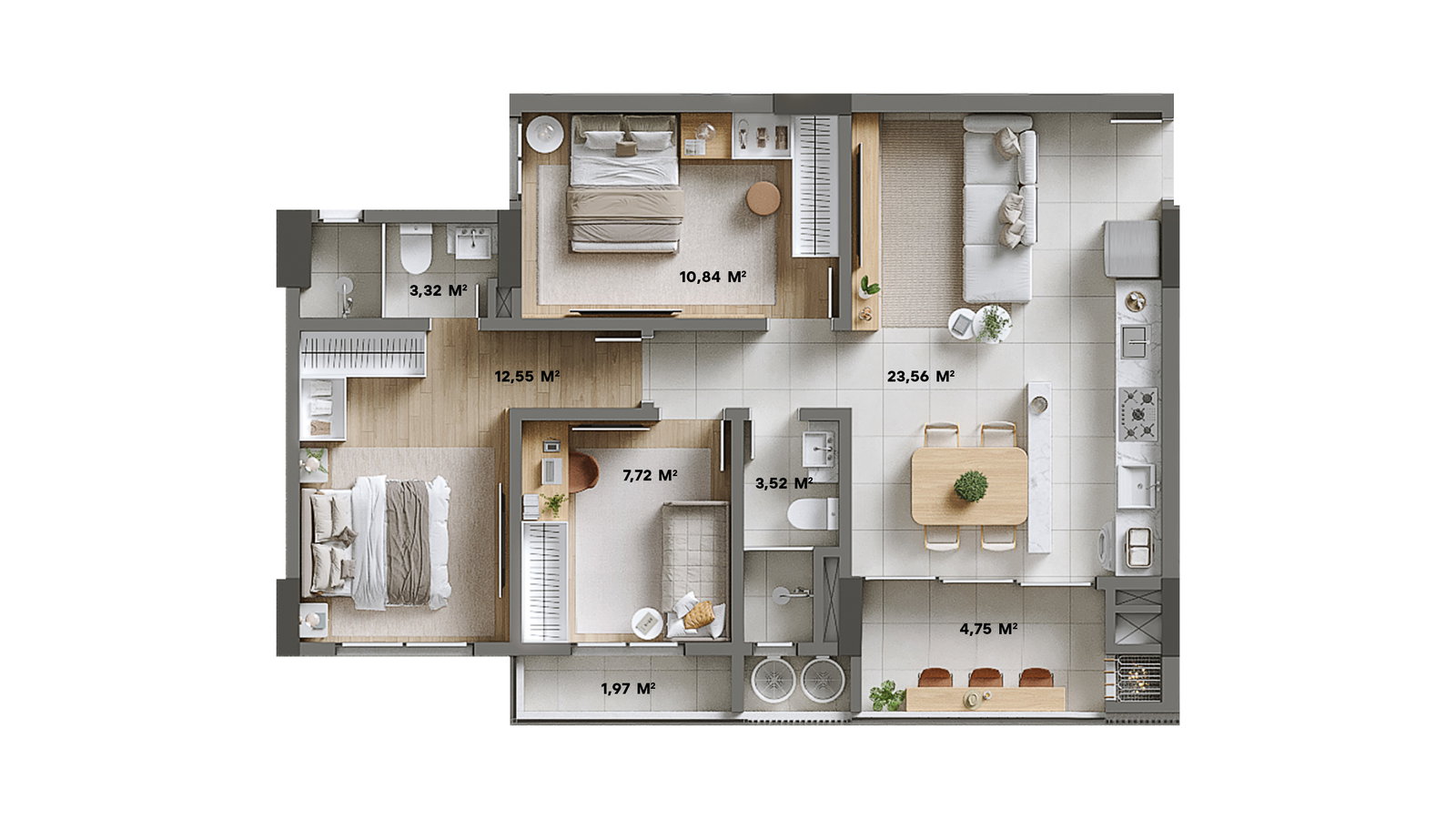 Planta 5 de Brava Living