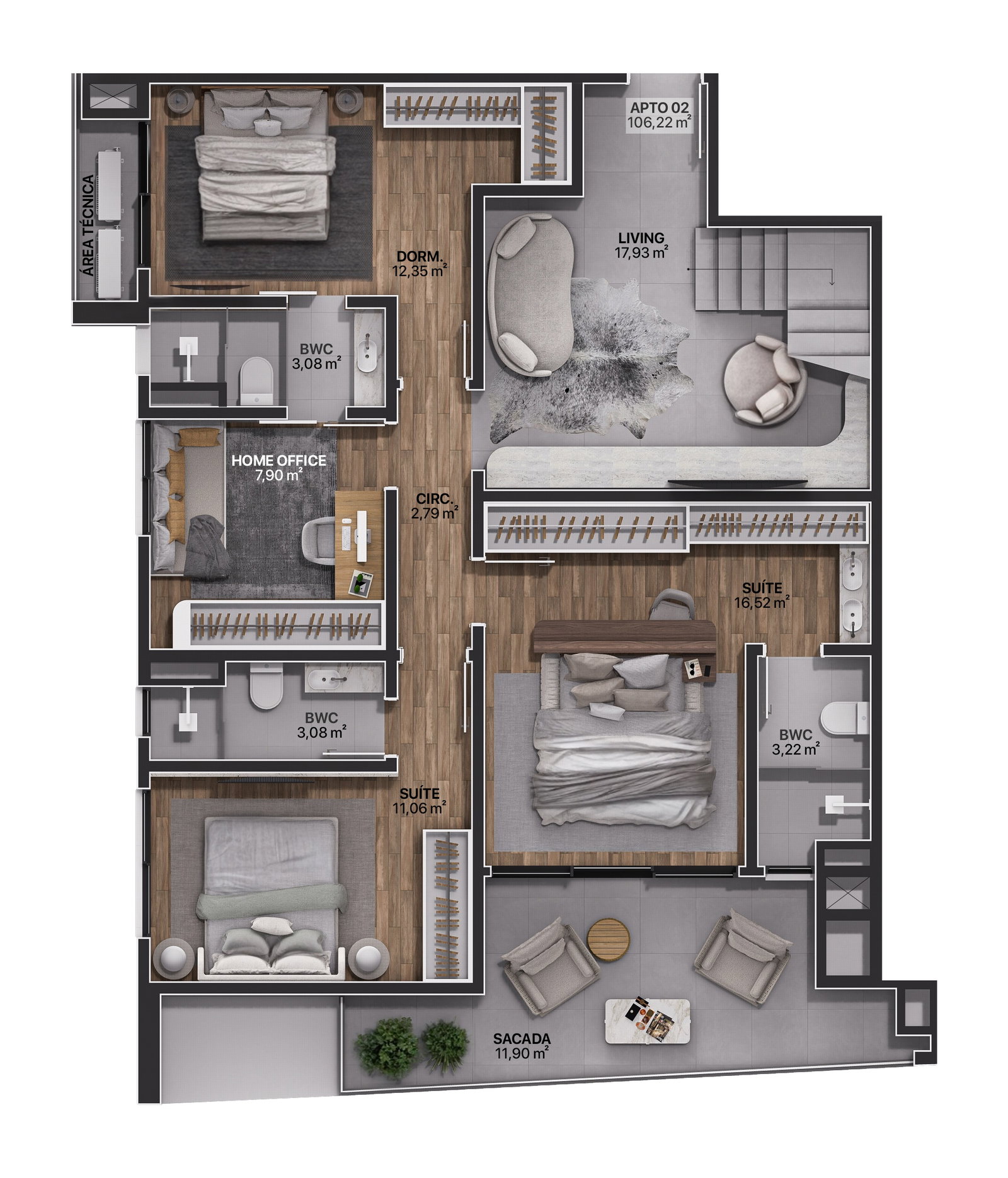 Planta 5 de Porto Cerro