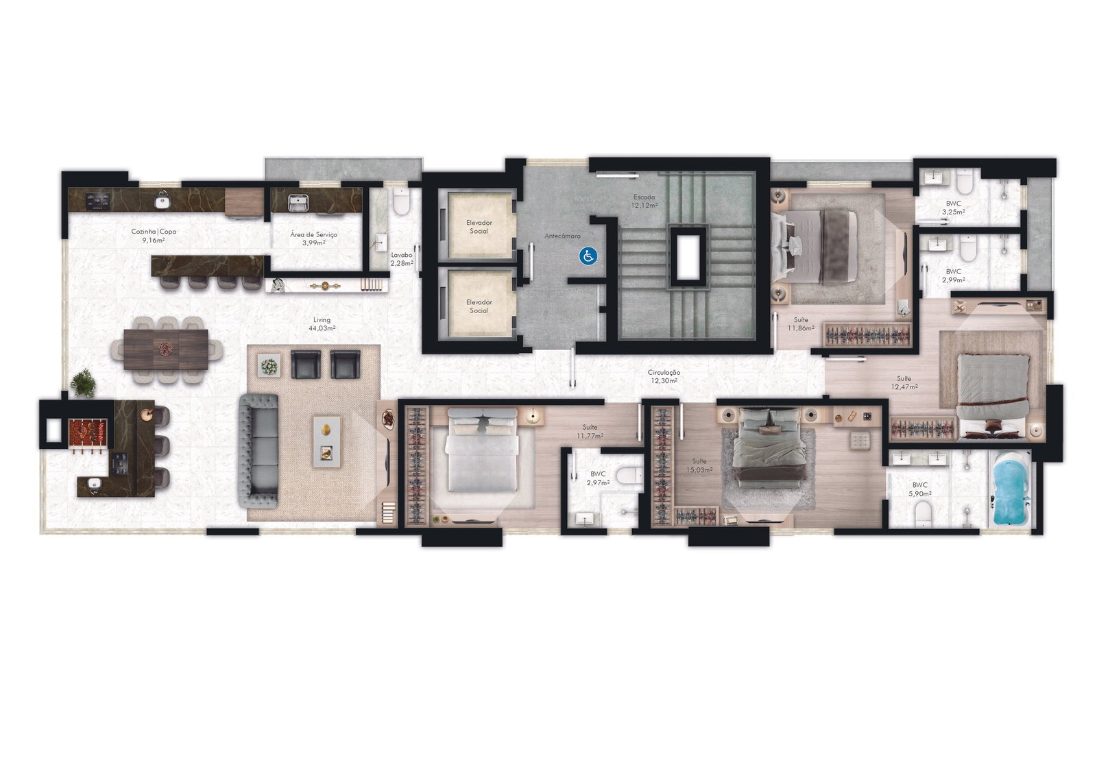 Planta 2 de Palazzo Royale