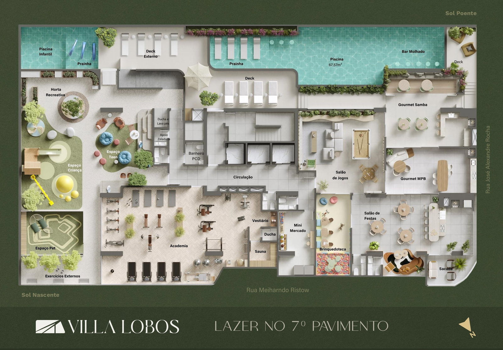 Planta 2 de Villa Lobos Residencial