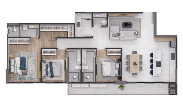 Planta 6 de Coastline