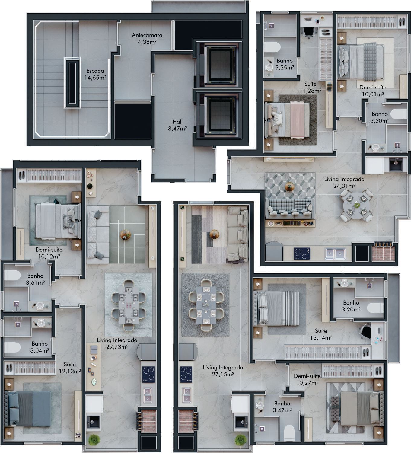 Planta 2 de Andover Residence