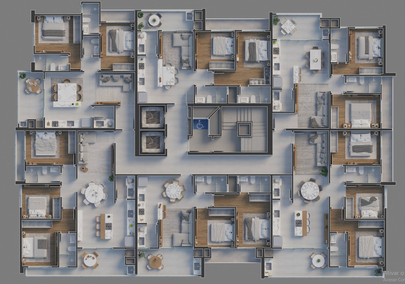 Planta 1 de Novara Residence