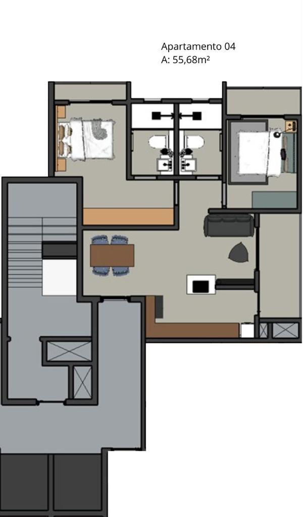 Planta 3 de Andron Residence