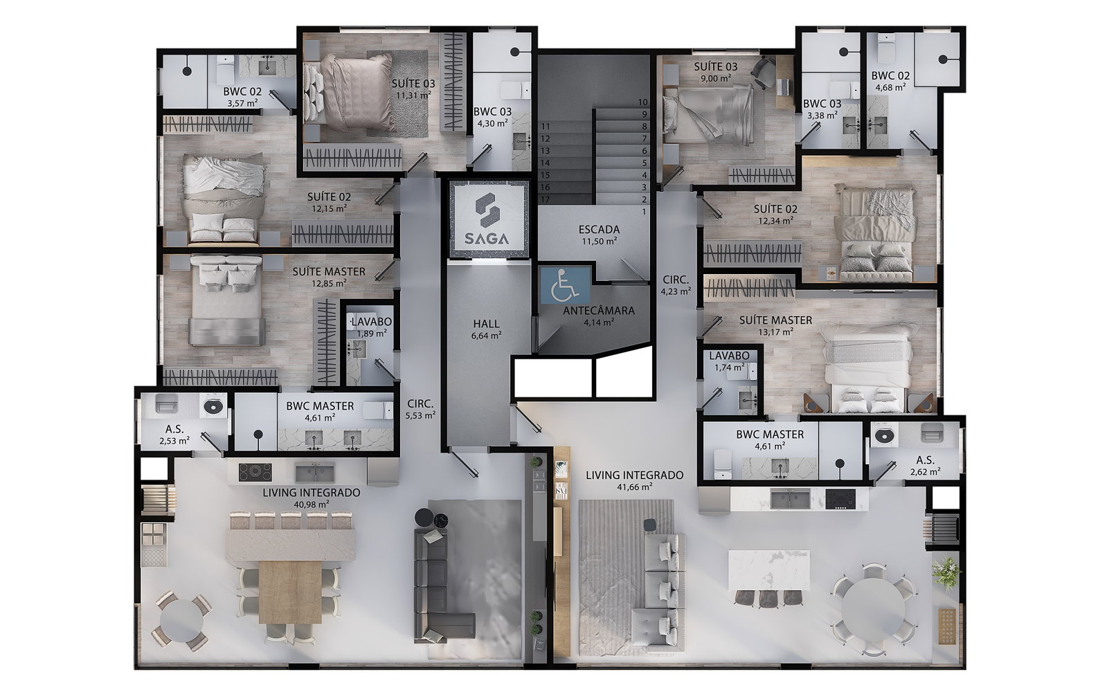 Planta 2 de Salt Lake Home