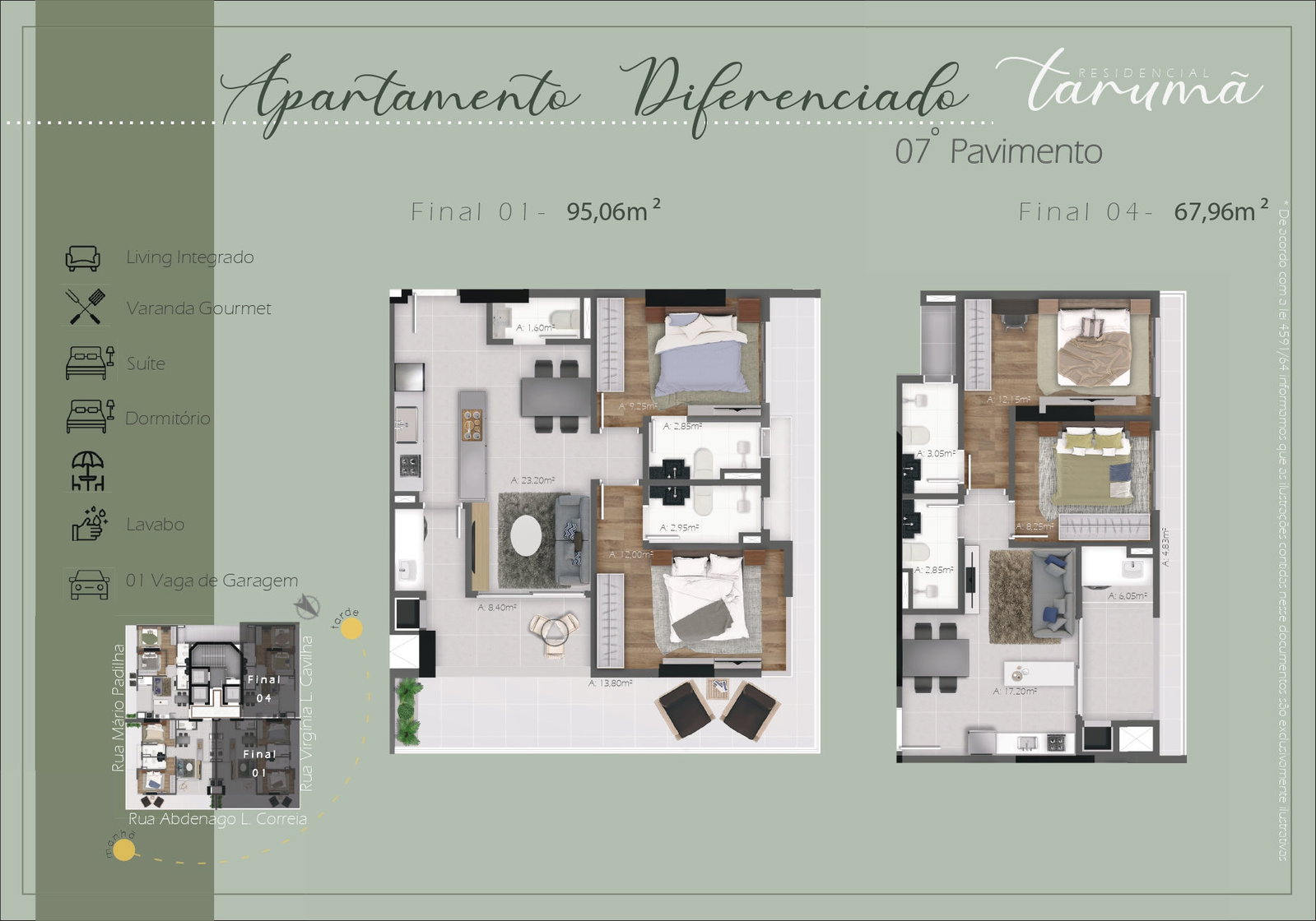 Planta 8 de Residencial Tarumã