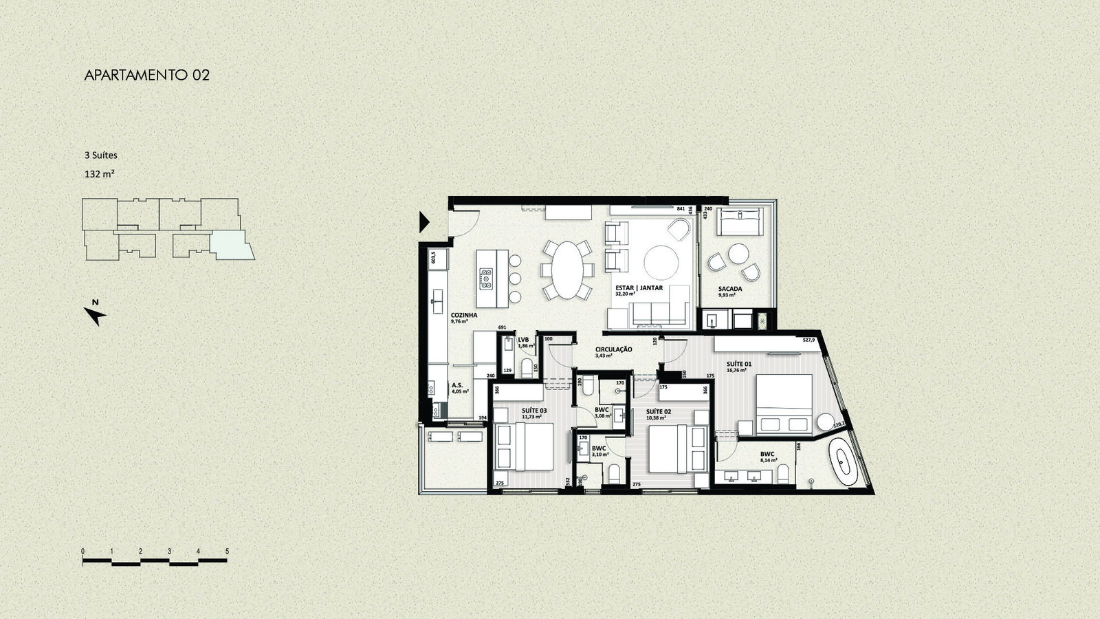 Planta 7 de Canvas Residence