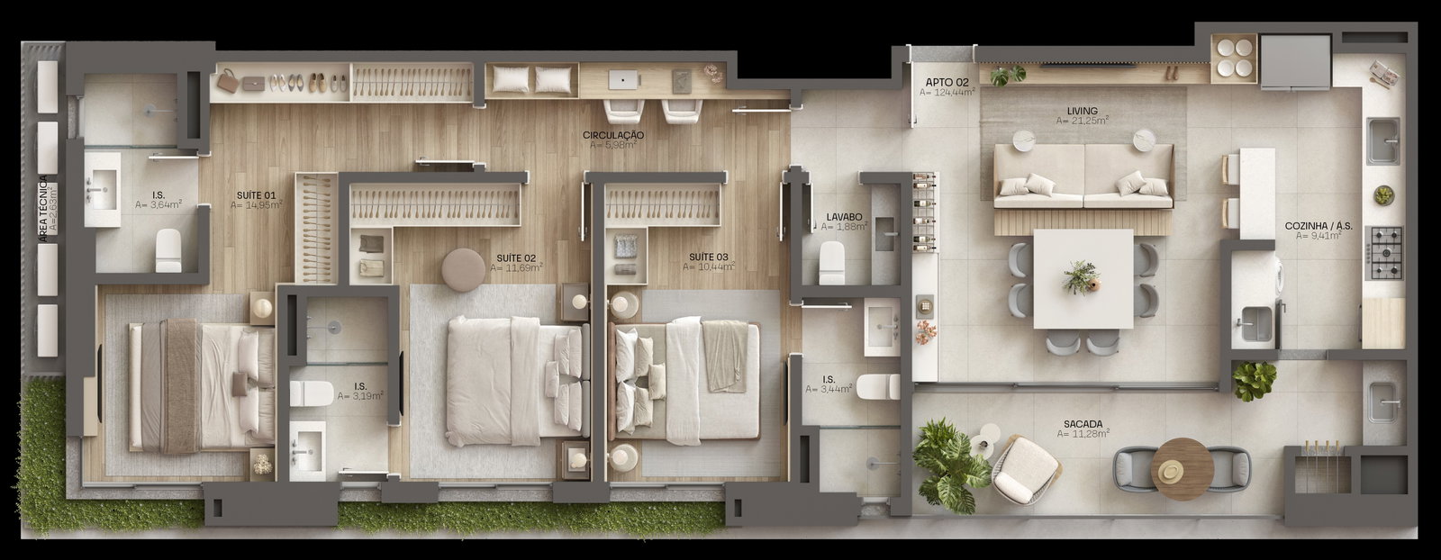 Planta 2 de Voss Residence