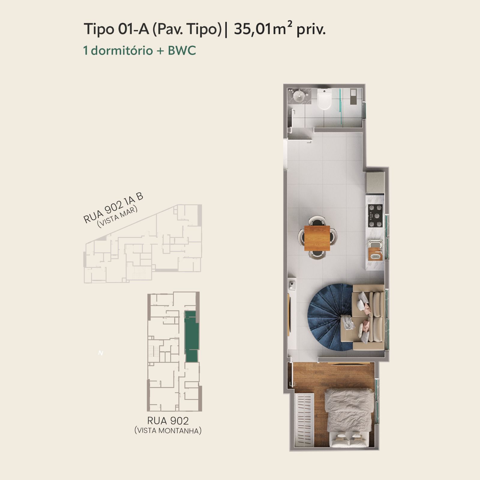 Planta 2 de Bella Vista Residence