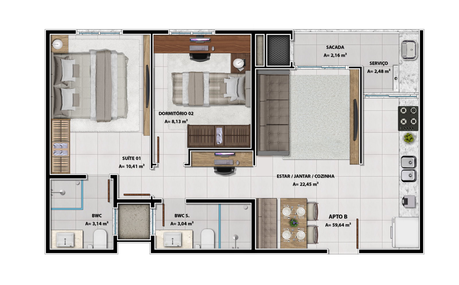 Planta 2 de North Brava