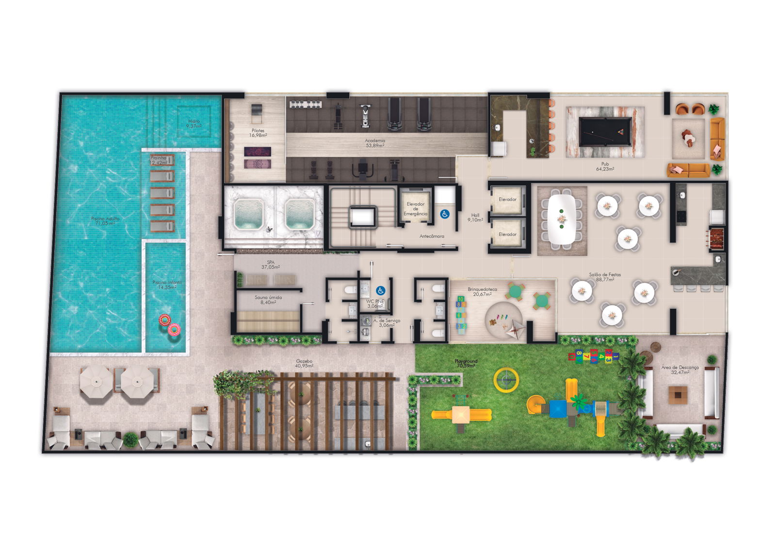 Planta 2 de Miraggio Del Mare