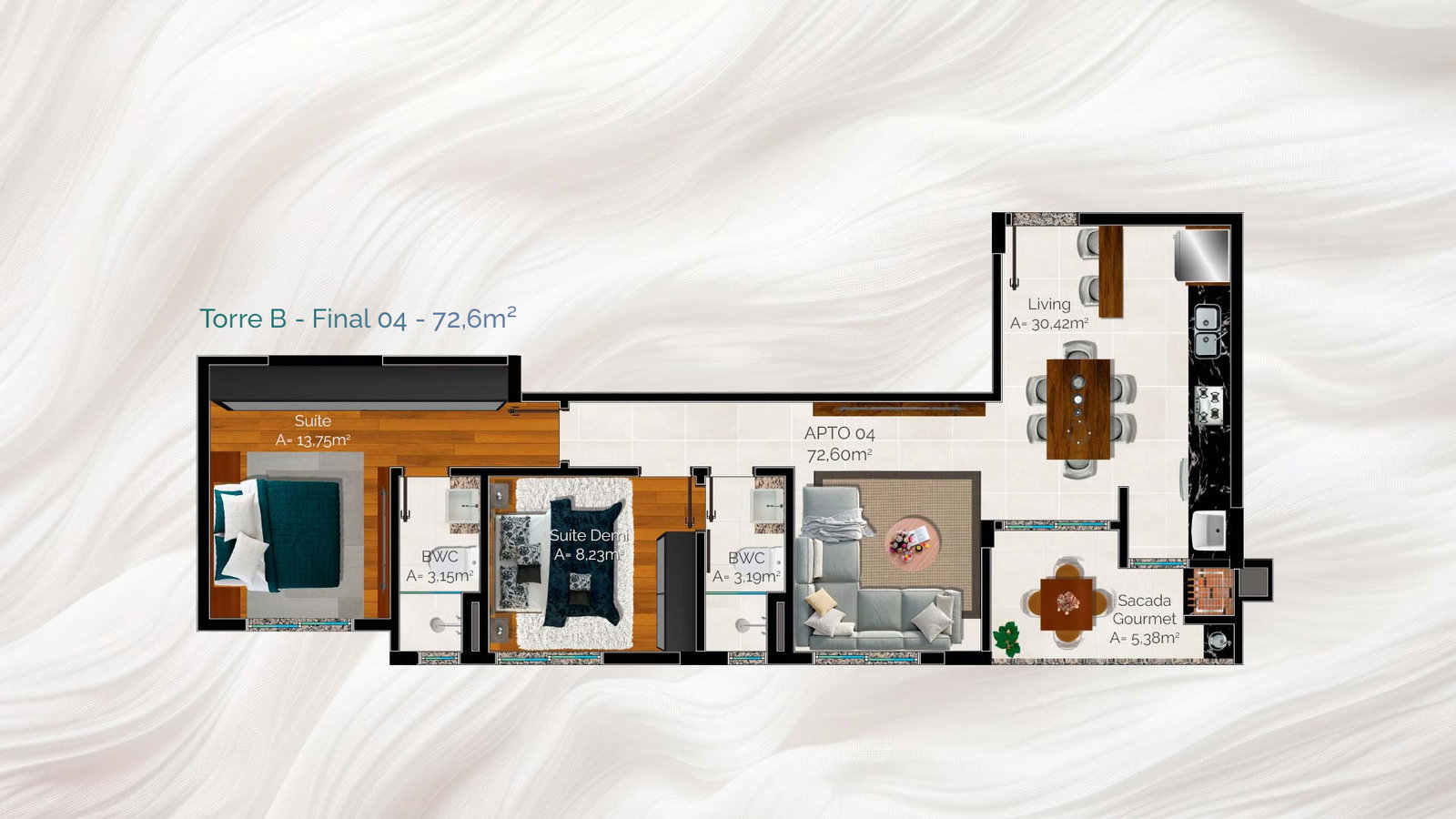 Planta 12 de Porto Belo Home & Spa