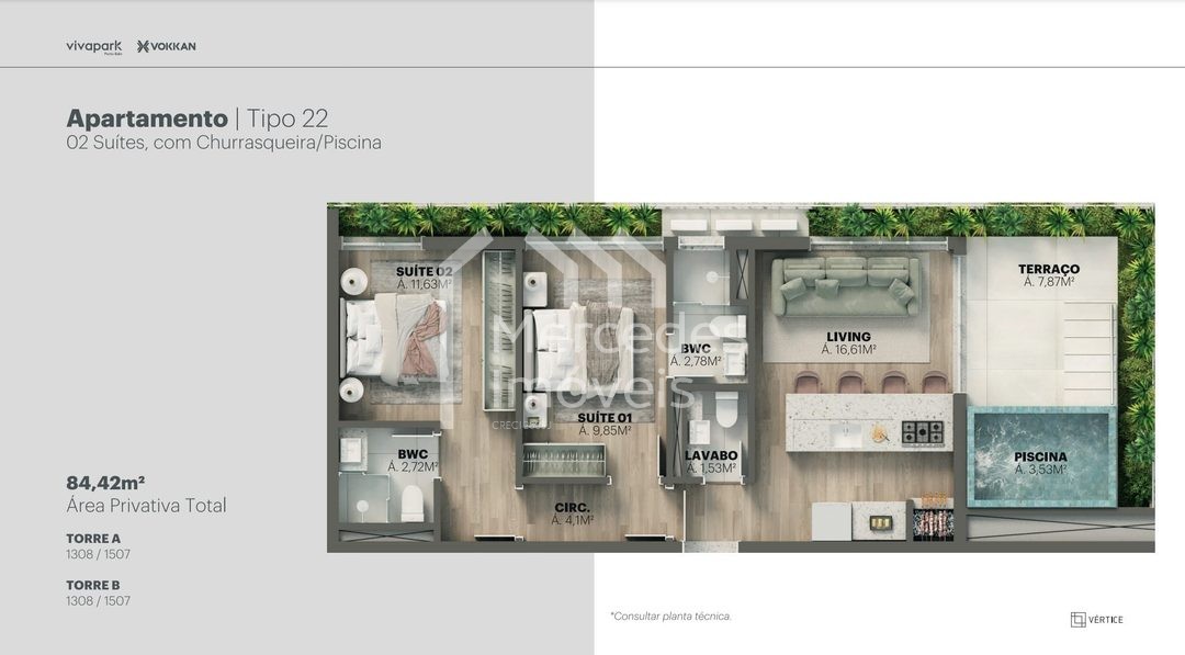 Foto 73 de Sala comercial à venda · Viva Park, Porto Belo