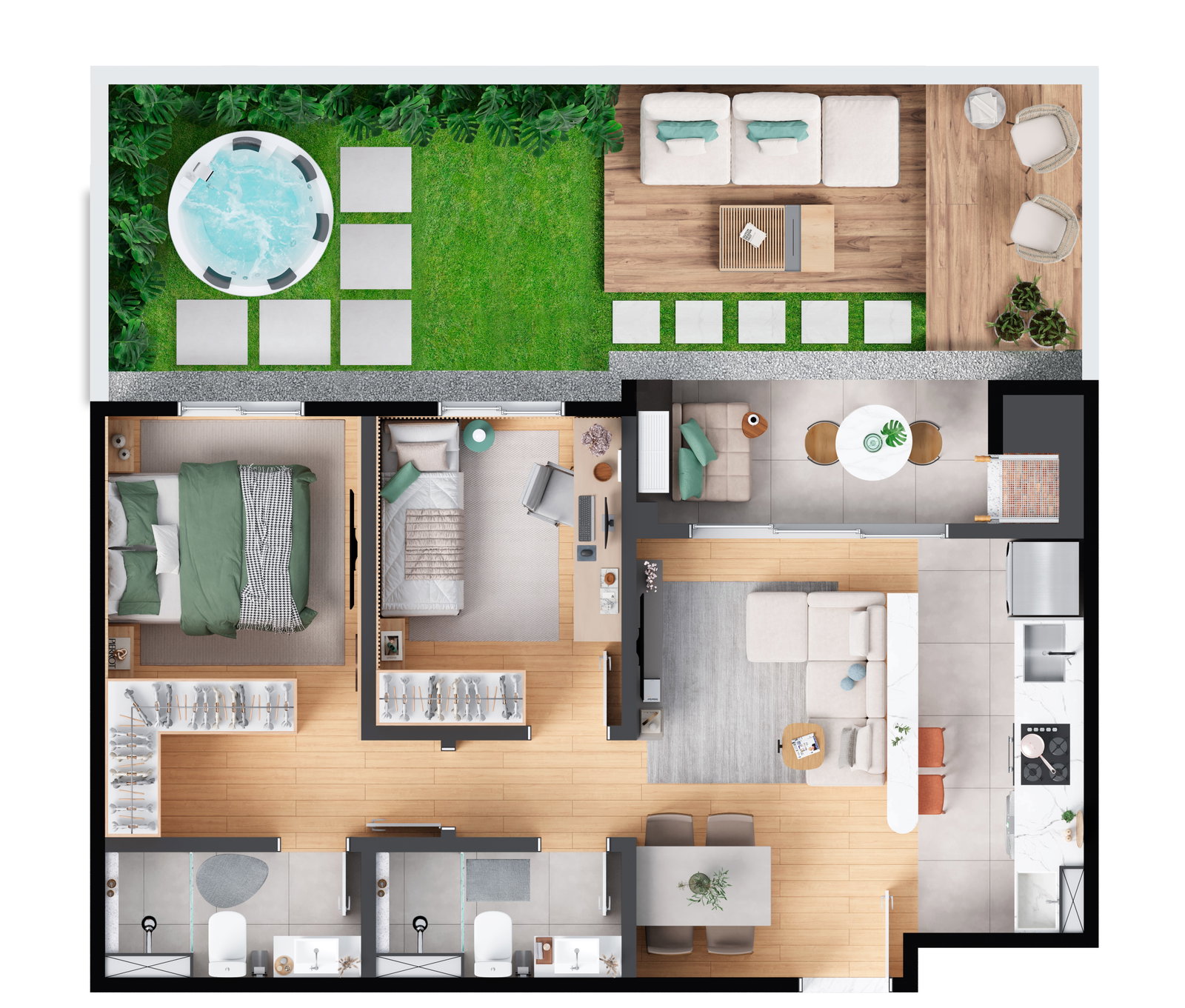 Planta 5 de Barra Home Resort