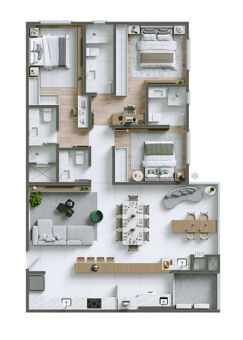 Planta 6 de Positano