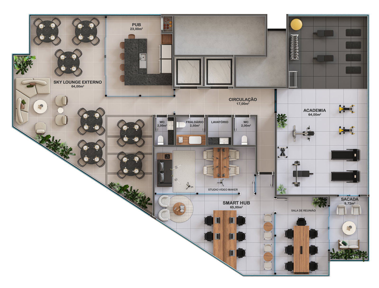 Planta 2 de Volt Tower
