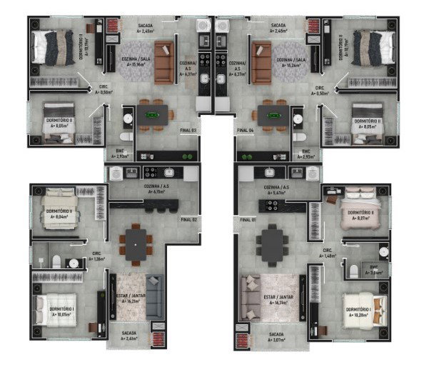 Planta 5 de Urban Residence
