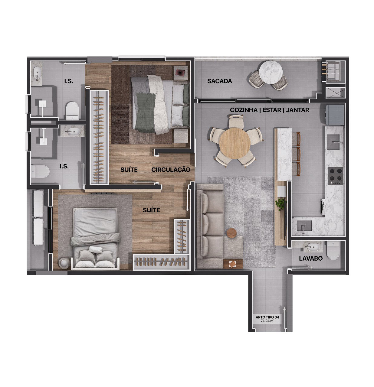 Planta 6 de Marquês Residence