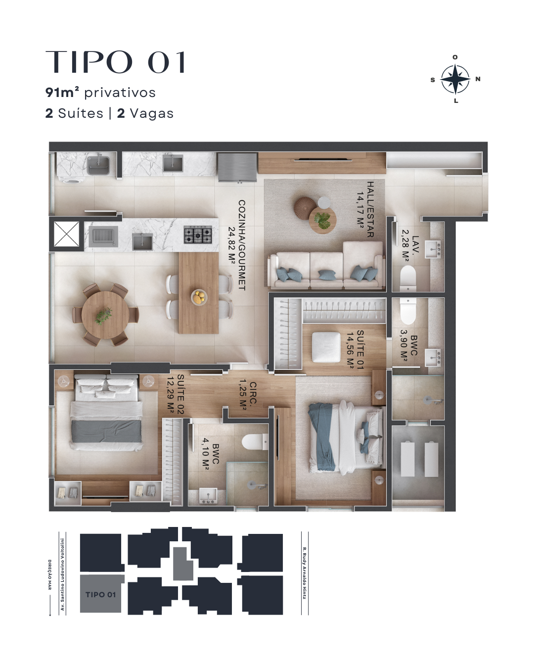 Planta 1 de Park Lane