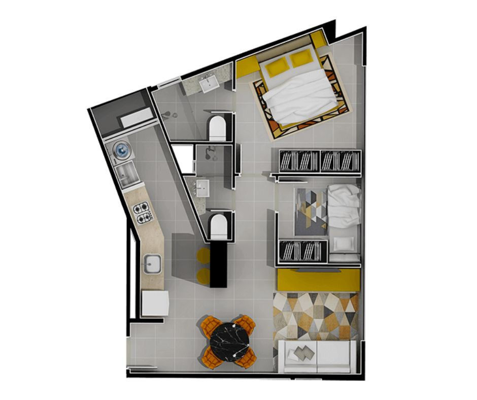 Planta 3 de Skyline Blue