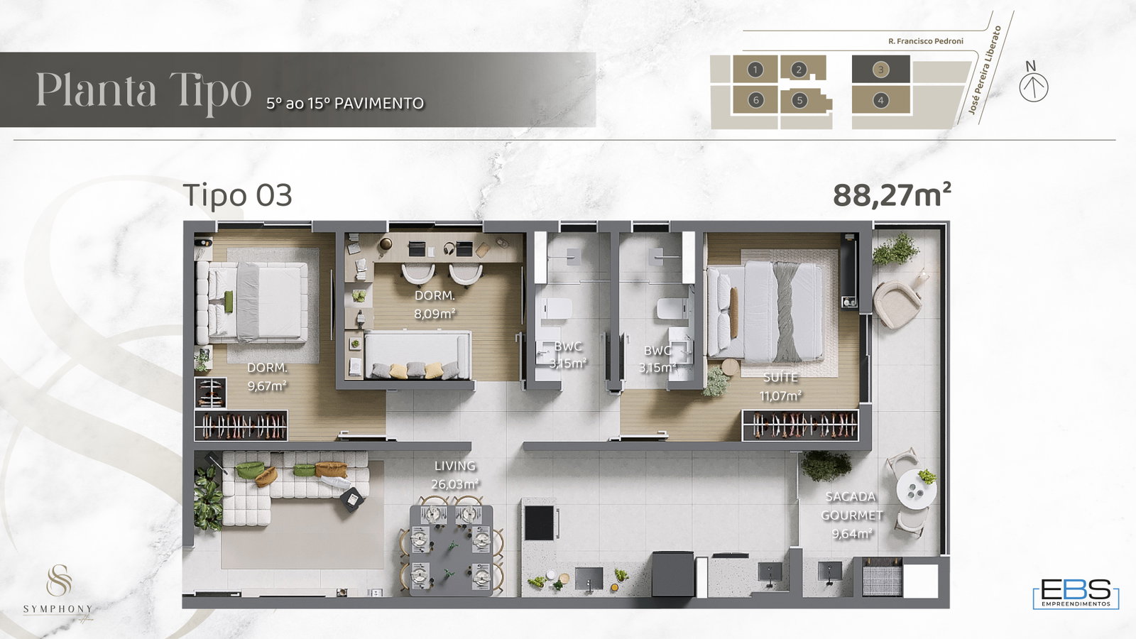 Planta 5 de Symphony Home