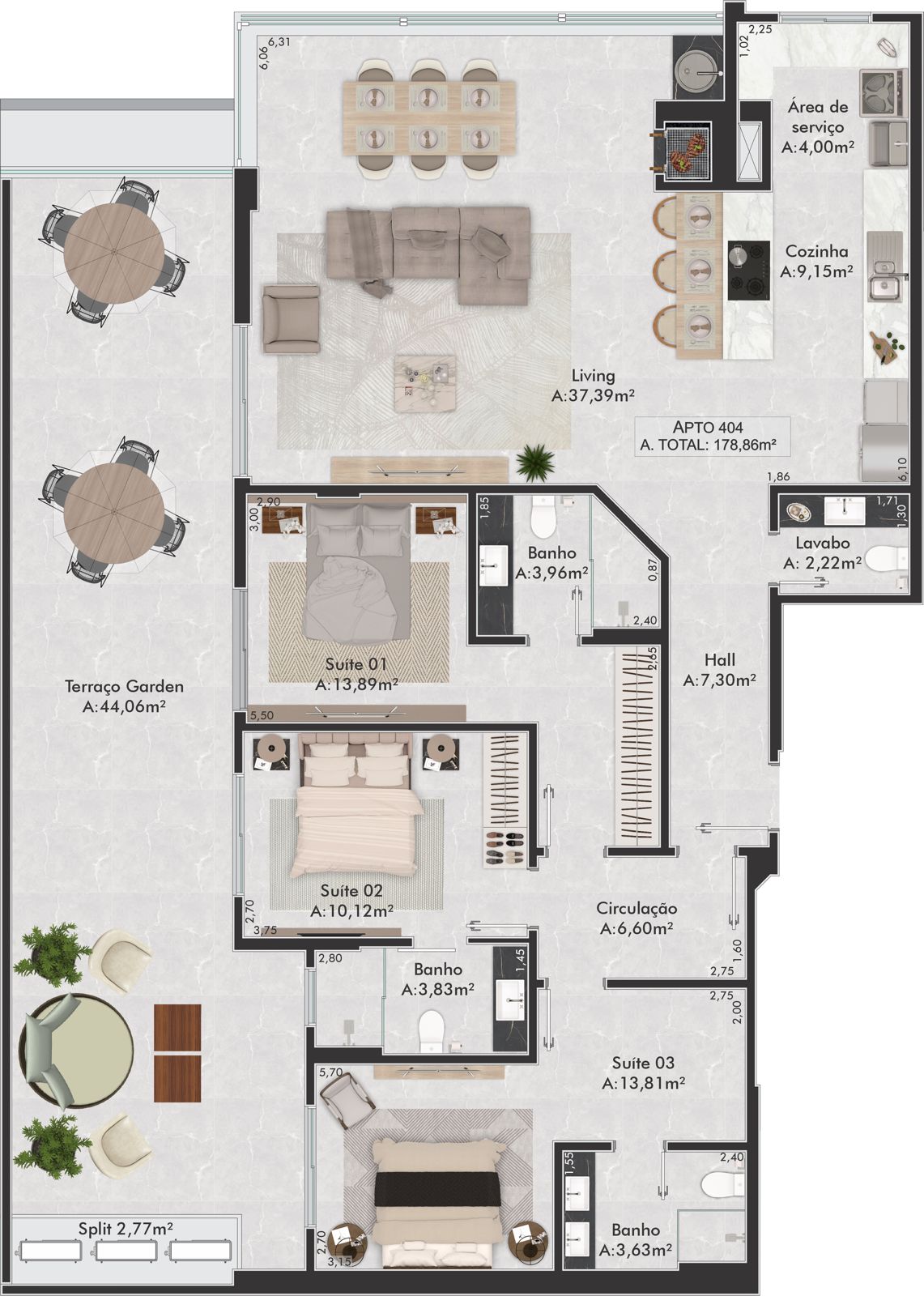 Planta 16 de Symphony