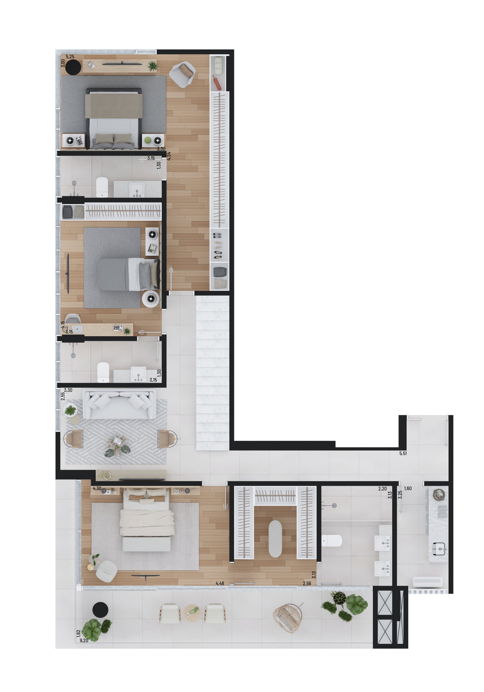 Planta 4 de Aria