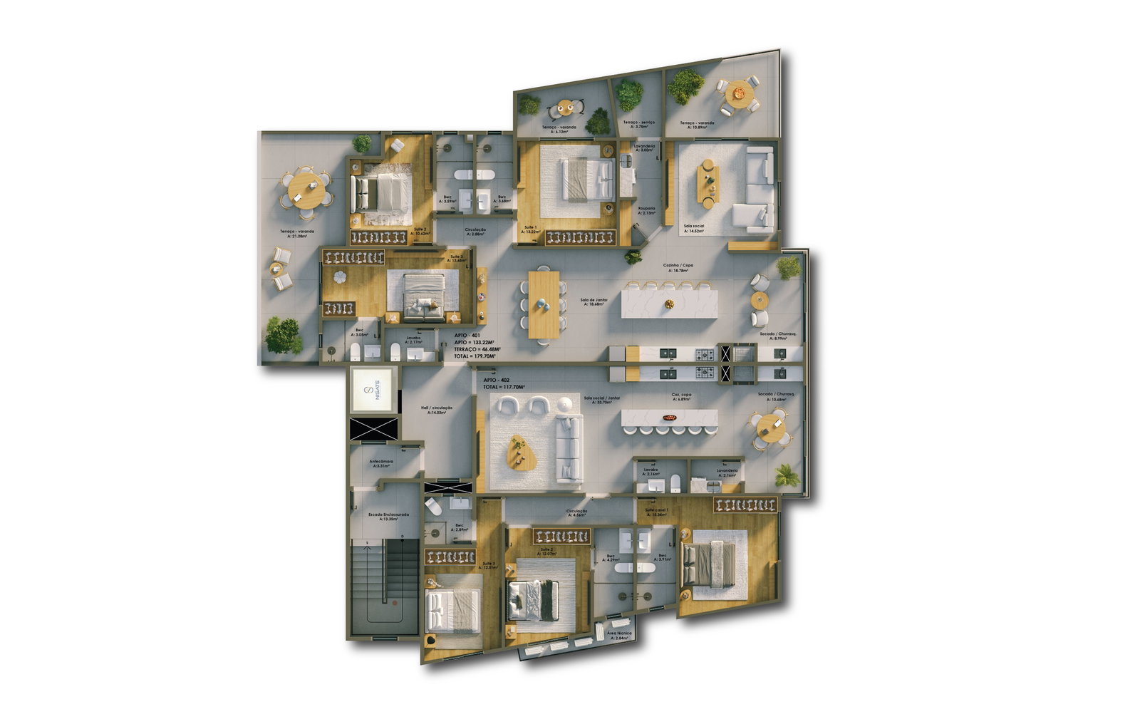Planta 2 de Celebration Residence