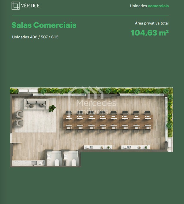 Foto 51 de Sala comercial à venda · Viva Park Porto Belo