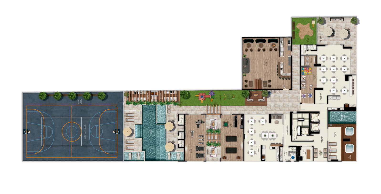 Planta 2 de Cosmopolitan Residence