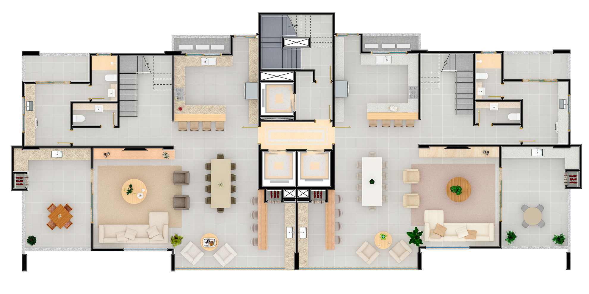 Planta 3 de Collina Di Roma