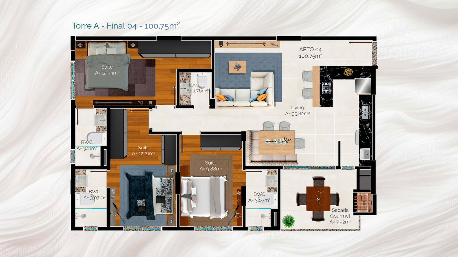 Planta 8 de Porto Belo Home & Spa
