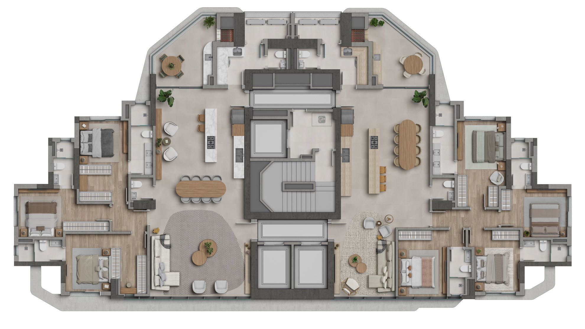 Planta 4 de Alaia