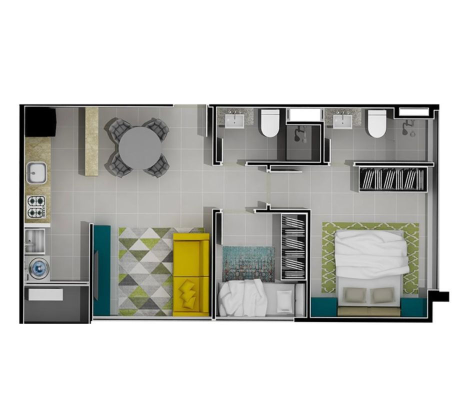 Planta 5 de Skyline Blue