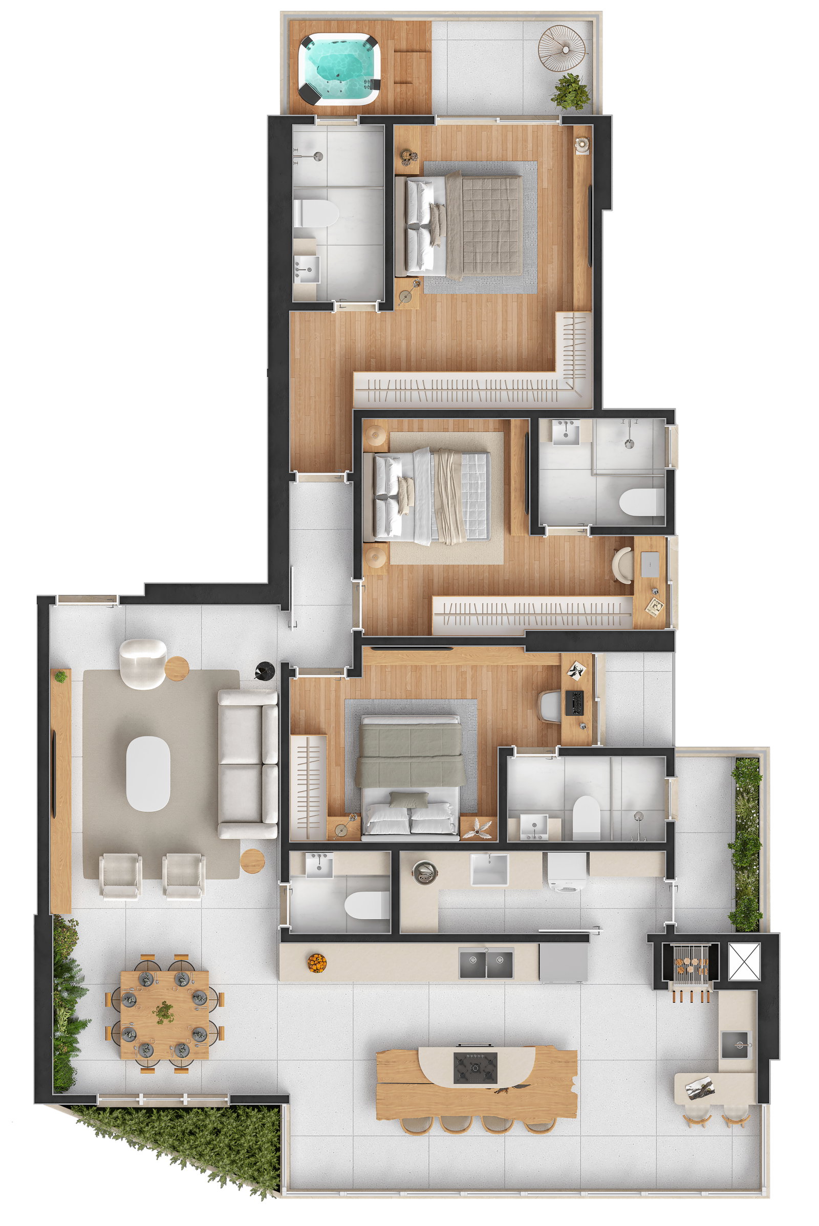 Planta 2 de West Park