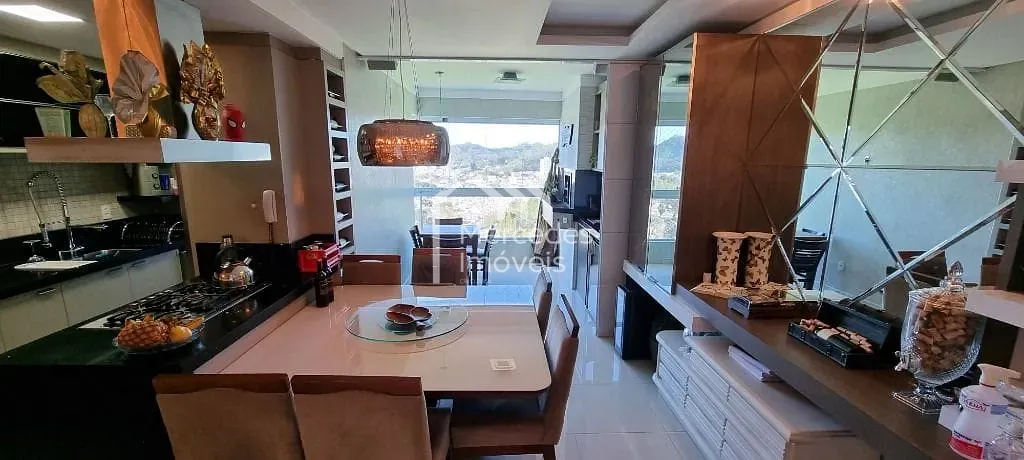 Foto 5 de Apartamento mobiliado com 1 suíte + 2 dormitórios à venda, 101 m² por R$ 1.550.000 - Fazenda - Itajaí/SC