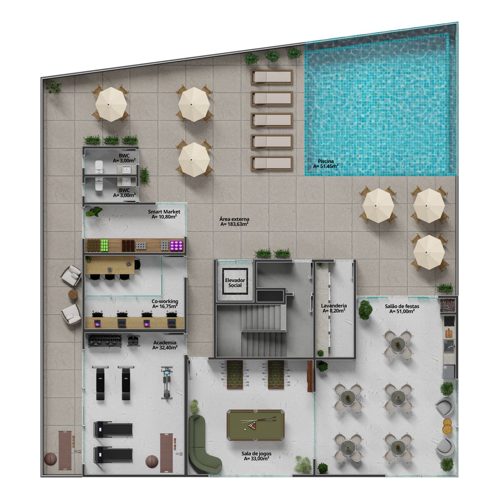 Planta 2 de Lumii Residence