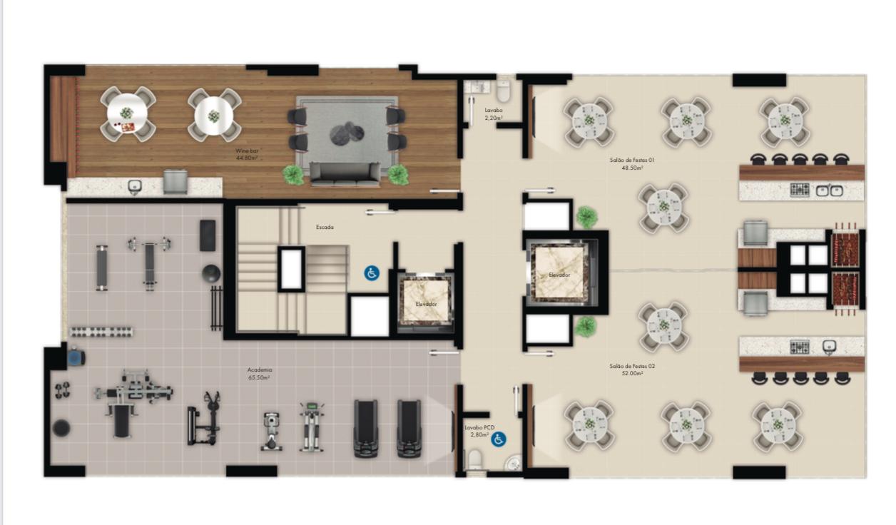 Planta 3 de Urban Beach