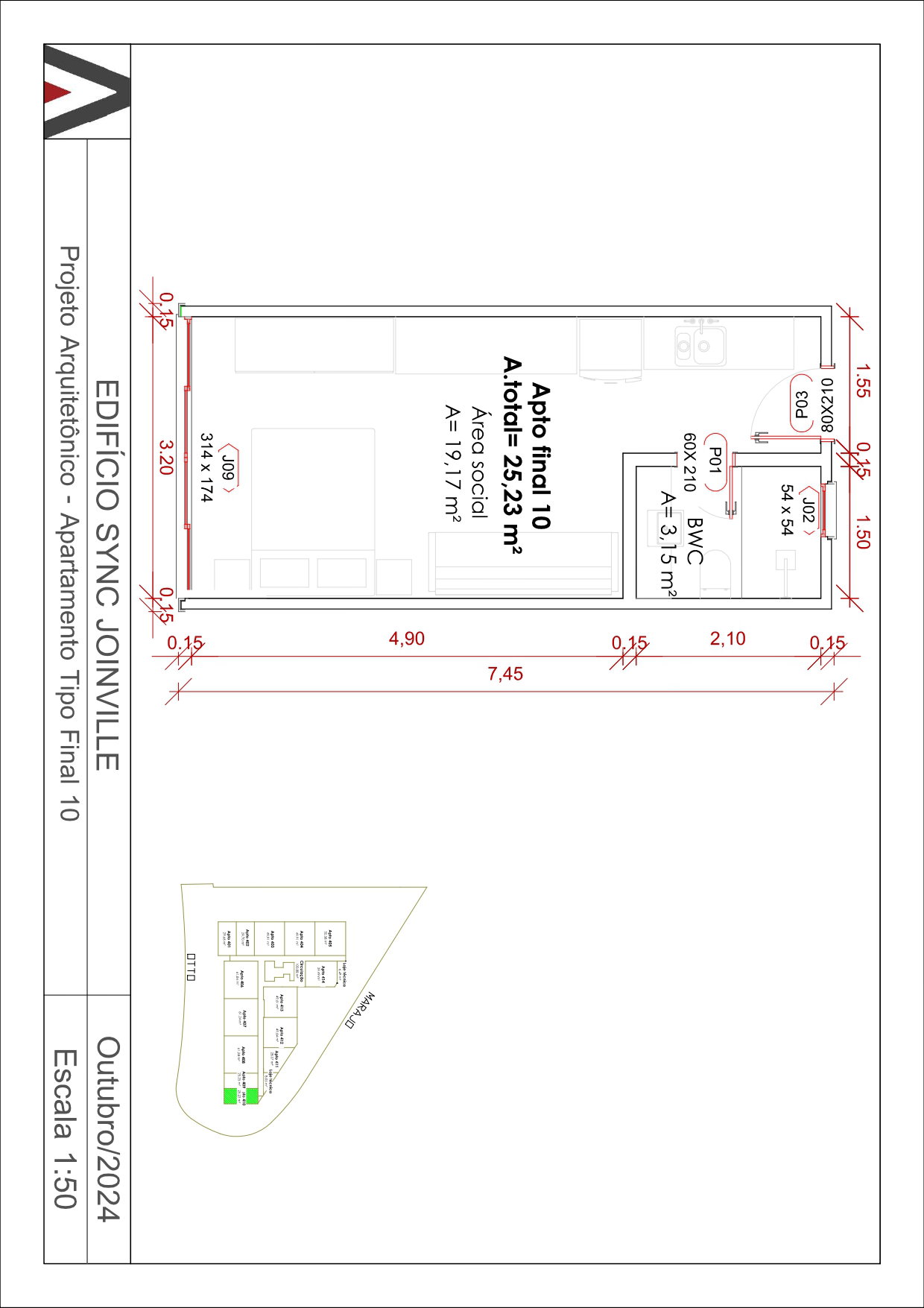 Planta 10 de Sync Joinville