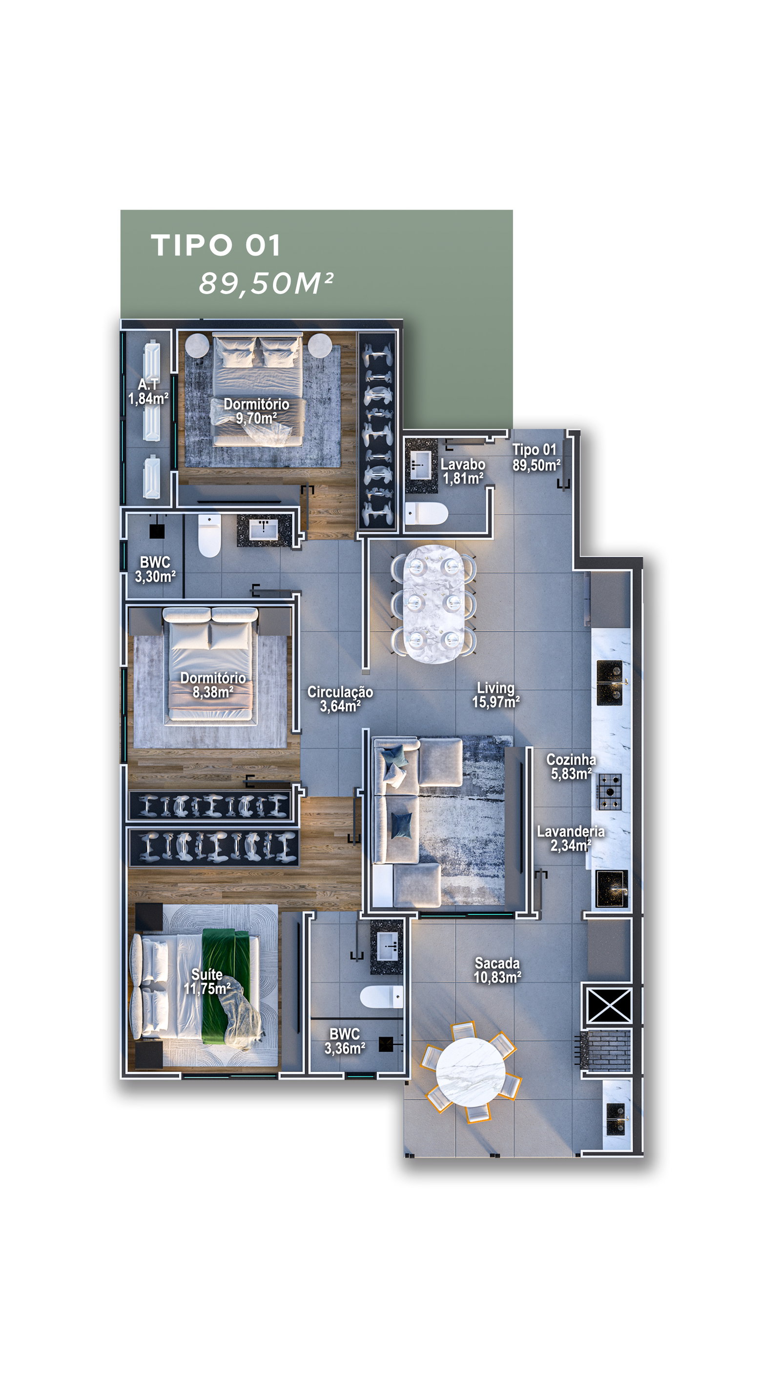 Planta 4 de Urban Life Home