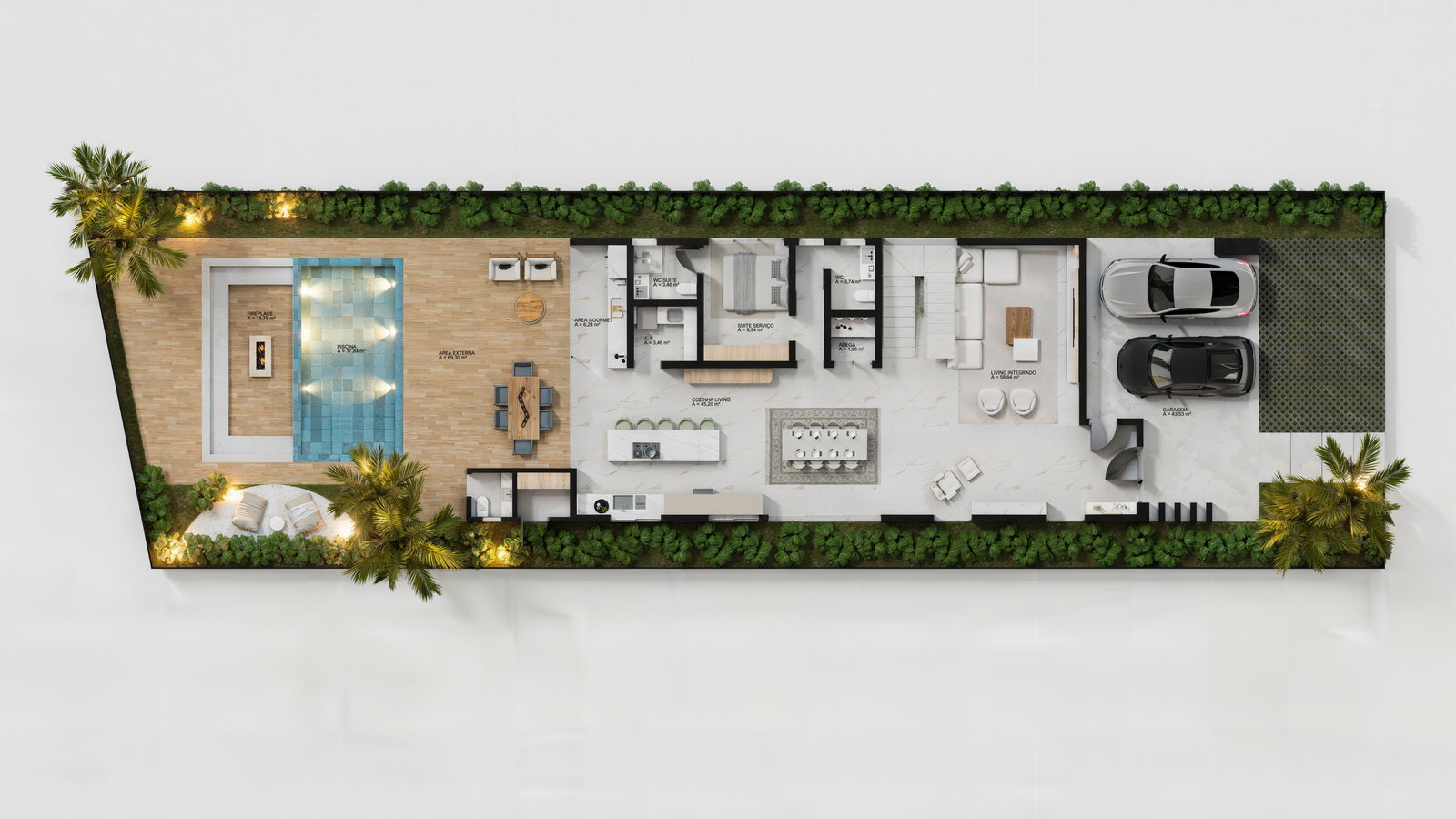 Planta 2 de Casa Olivea