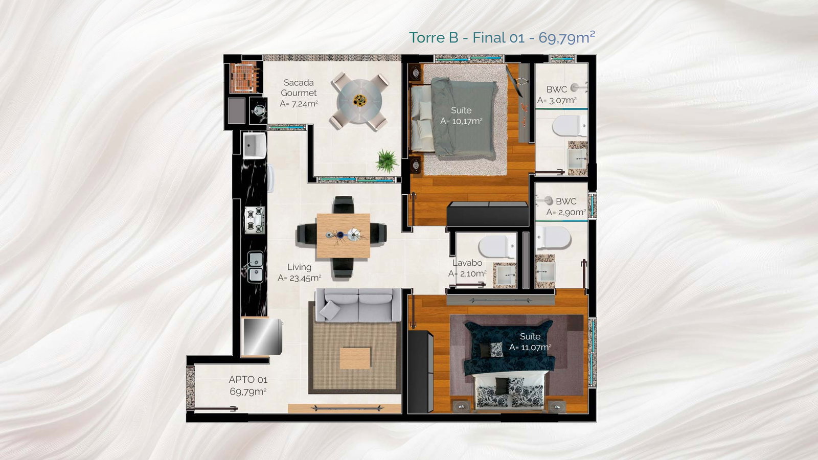 Planta 9 de Porto Belo Home & Spa
