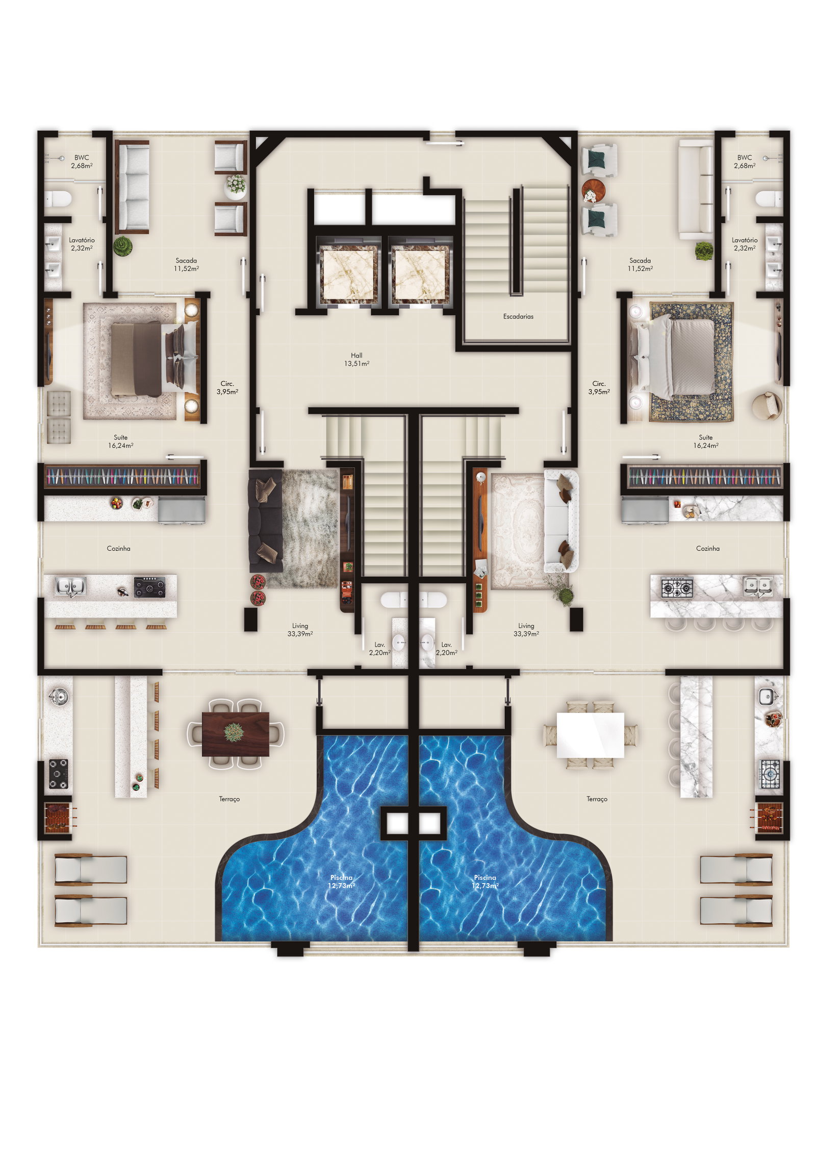 Planta 4 de Spazio Marine