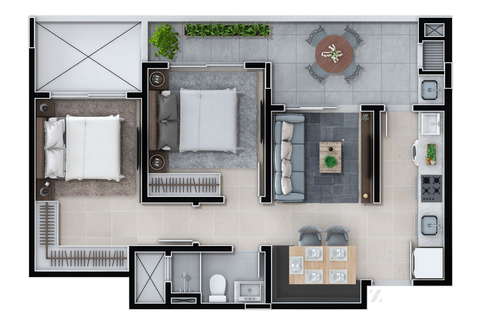 Planta 4 de Contorno Sul
