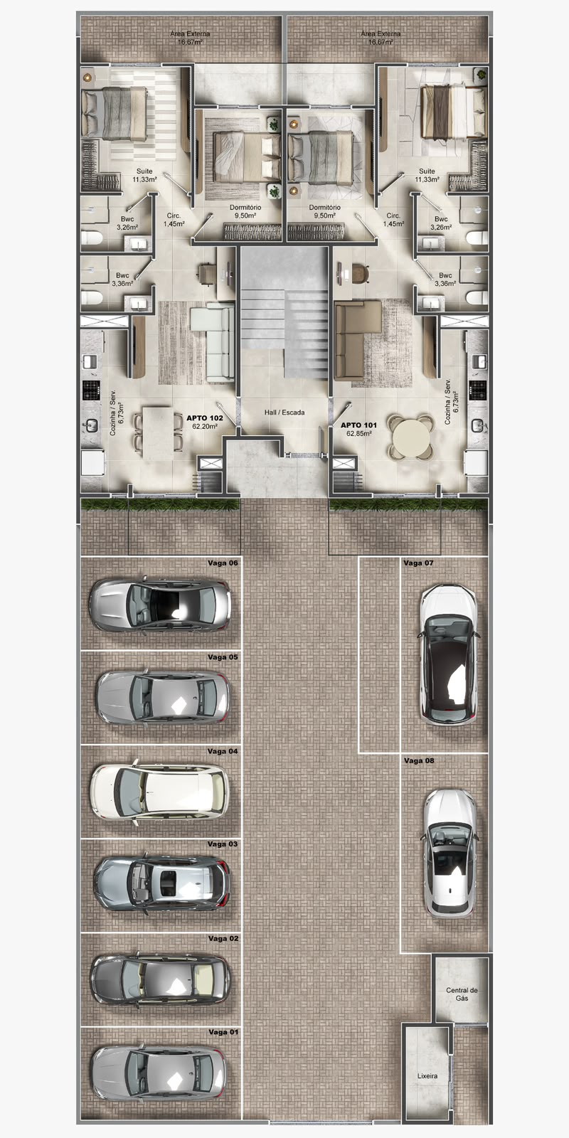 Planta 2 de Bora Bora Residence Village