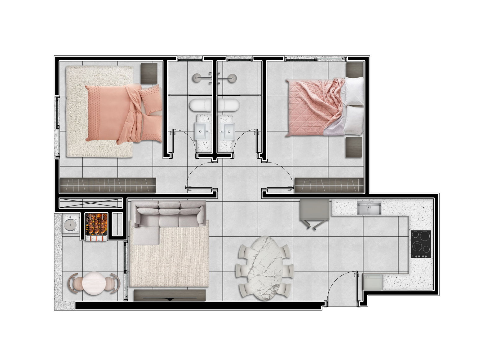 Planta 4 de Atlantis Home Club